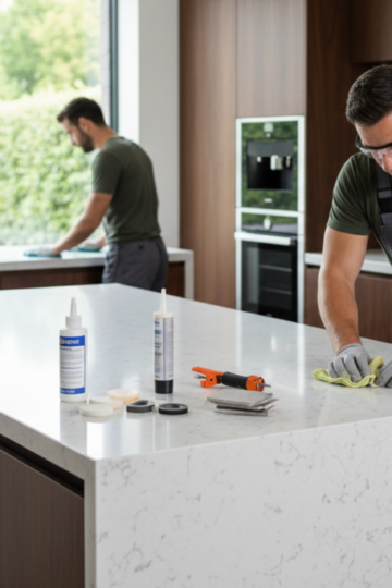 Что нужно знать про монтаж и уход за каменной столешницей: практическое руководство