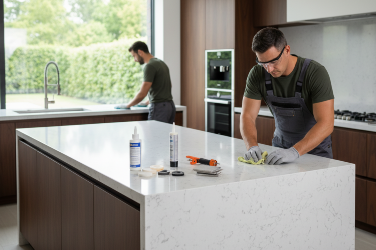 Что нужно знать про монтаж и уход за каменной столешницей: практическое руководство